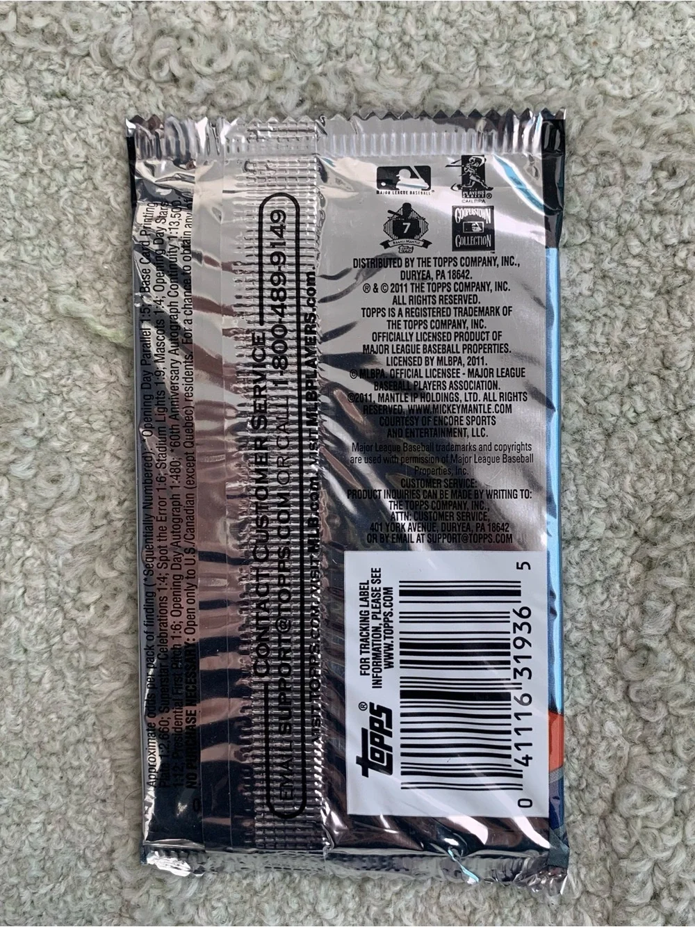 Topps factory sealed